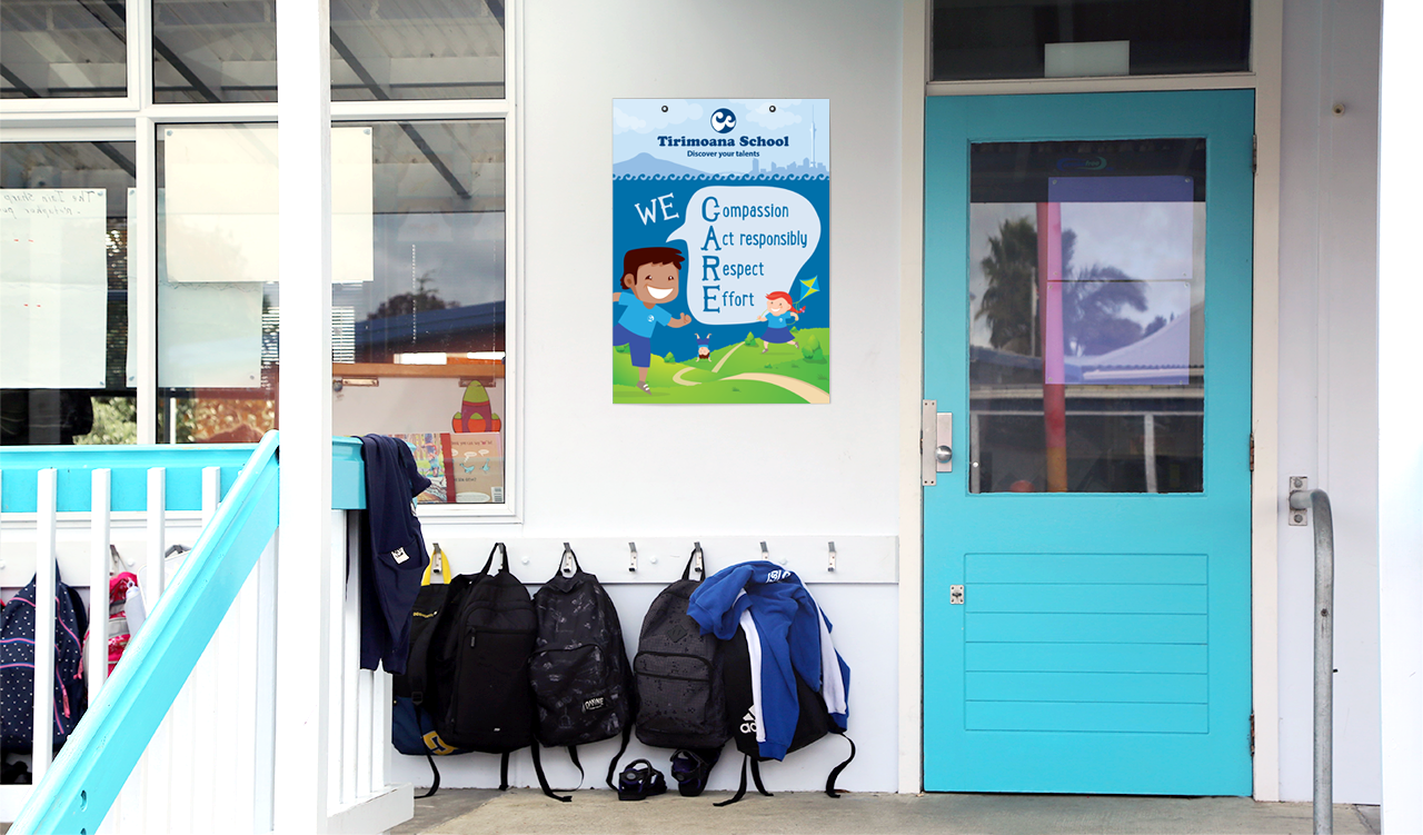 redfire-tirimoana-school-branding-graphic-design-signage-nz REDFIRE_tirimoanaschool_photography_branding_packaging_digital_graphicdesign_advertising_brochure_designagency