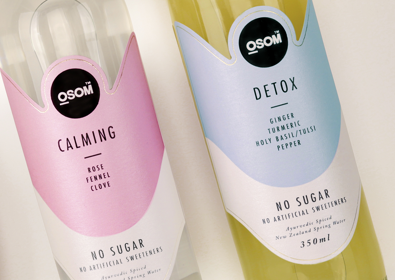 redfire-osom-spiced-water-health-beverage-brand-positioning-packaging-design-nz REDFIRE_osom_photography_branding_packaging_digital_graphicdesign_advertising_brochure_designagency