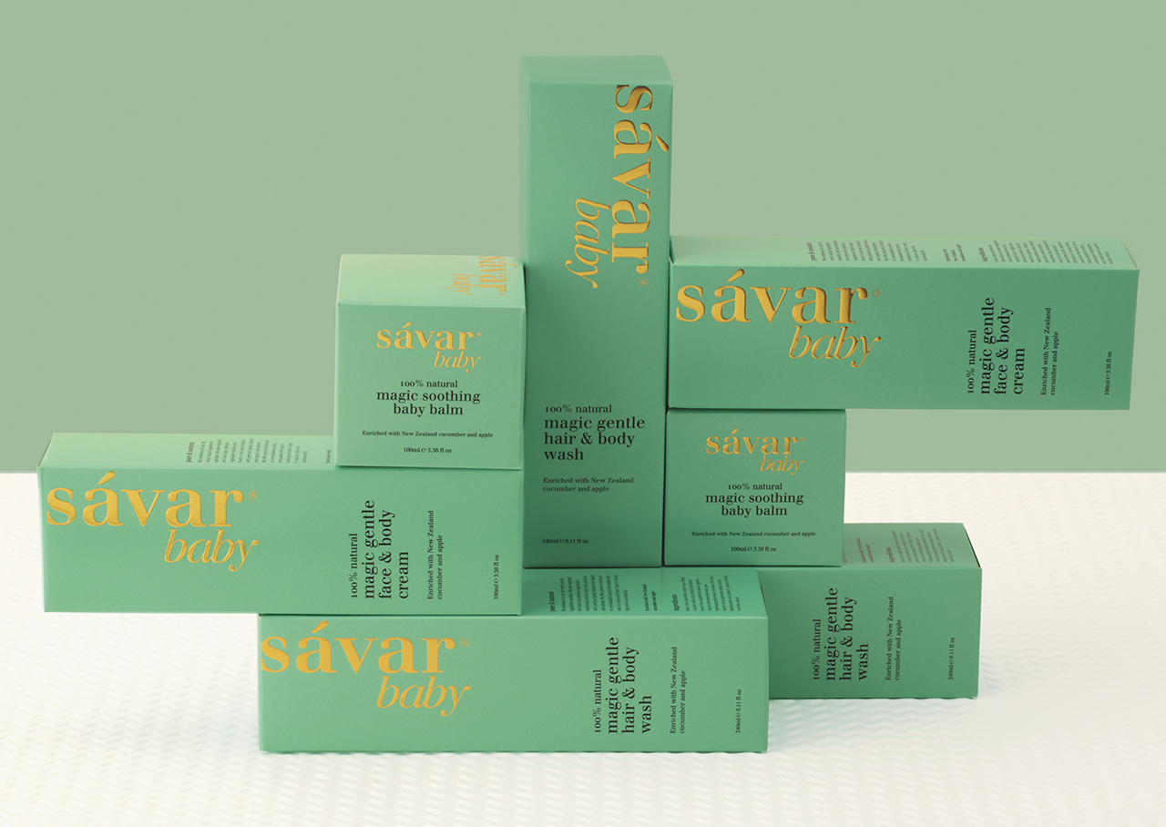 redfire-savar-baby-skincare-visual-identity-nz REDFIRE_savar_photography_branding_packaging_digital_graphicdesign_advertising_brochure_designagency