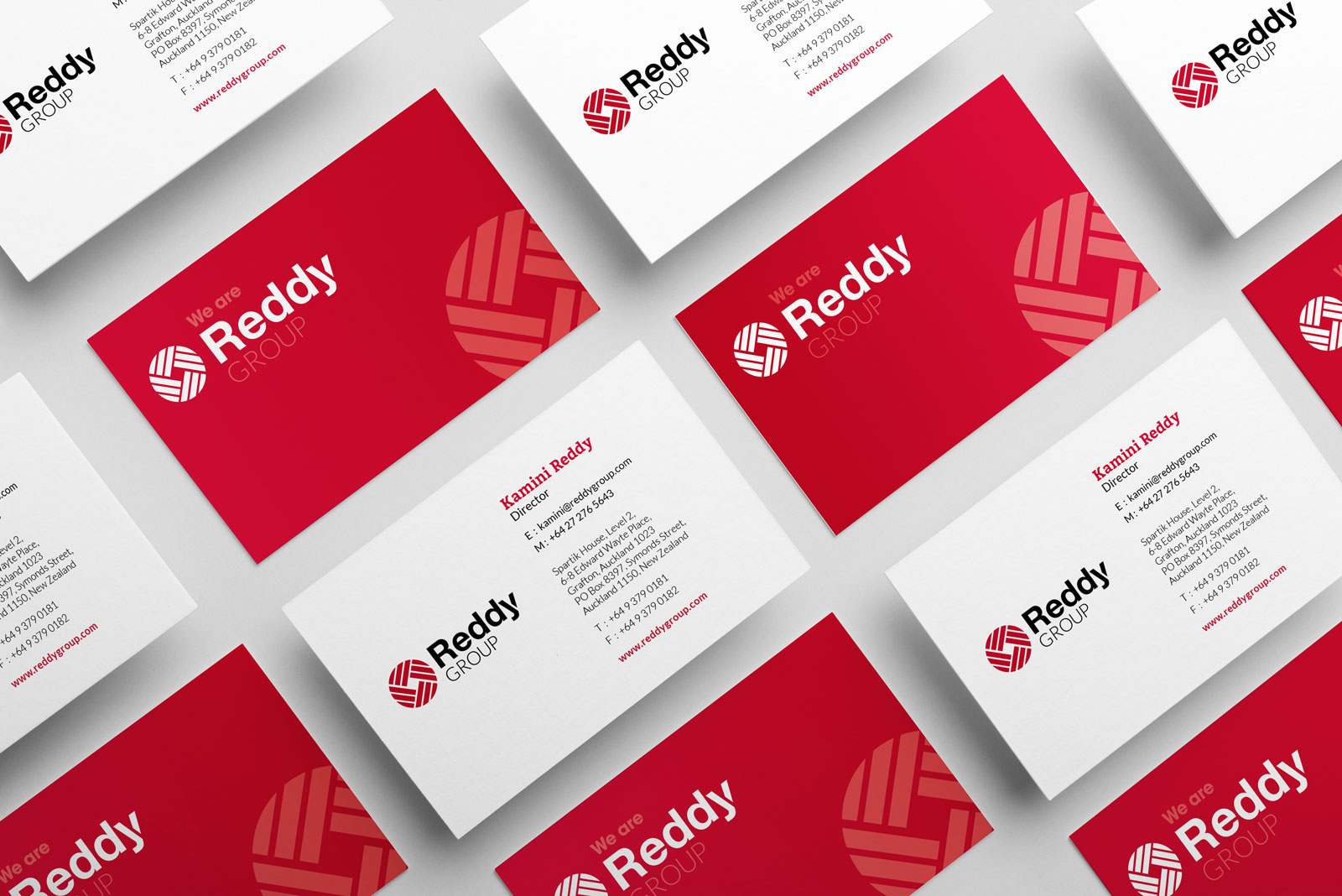 Reddy_group_business_cards_branding_design_digital_marketing_visual_communications_graphic_design_agency_redfire
