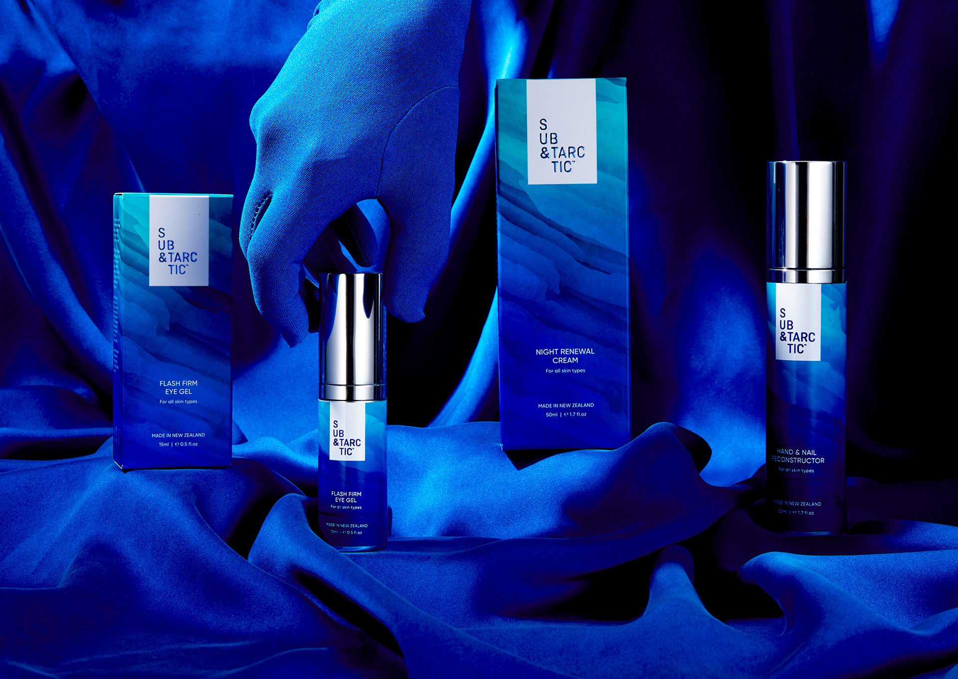 redfire-sub&tartic-skincare-branding-packaging-design-nz redfire-sub&tartic-skincare-branding-packaging-design-nz