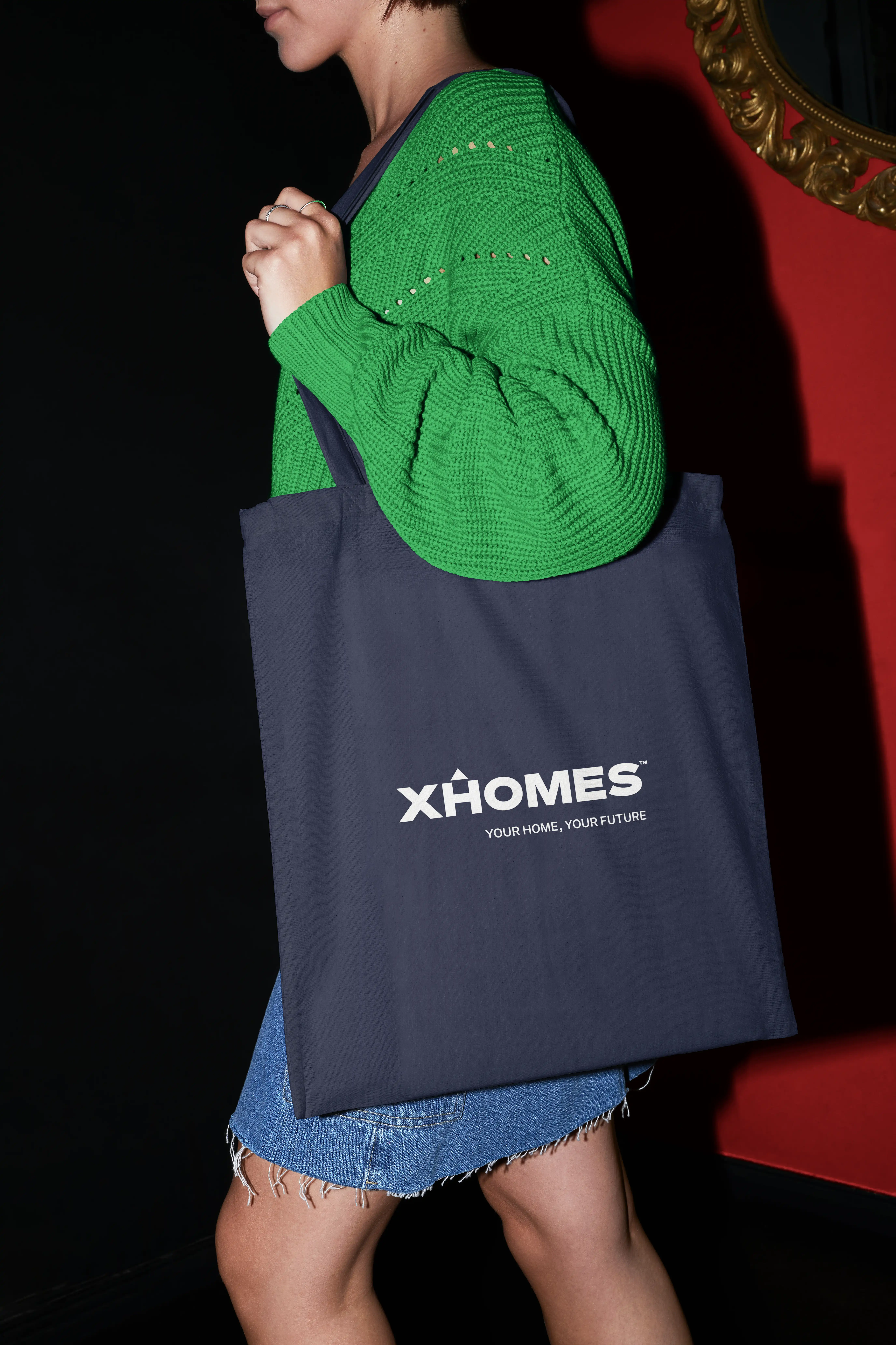 XHOMES_Tote BAG_Design by Redfire XHOMES_Tote BAG_Design by Redfire